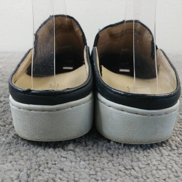 Vionic Dakota Black Leather Slip-On Sneaker Mule Womens Size 6.5 Orthotic - Picture 6 of 11